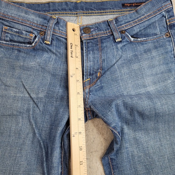 Citizens of Humanity Flare Jeans Womens 29 Blue Medium Wash Made in USA 32x33 - Picture 11 of 13
